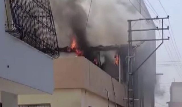 Gülbahçesi Aile Sağlığı Merkezi Çatısındaki Yangın Nasıl Çıktı