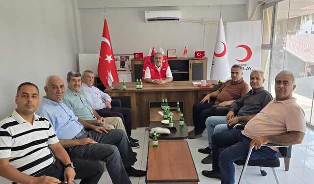 Kızılay Osmaniye Şubesi’ne Anlamlı Ziyaret