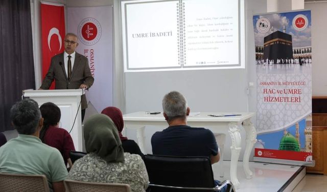 Müftü Taşcı’dan Osmaniyeli Umrecilere "Bilinçli İbadet" Vurgusu