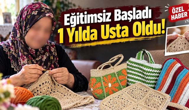 Evlat Acısından El Emeğine, 1 Yılda Usta Oldu!