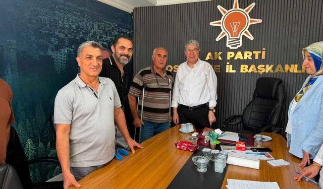 Osmaniye Milletvekili Gülsoy Hemşerilerini Dinledi