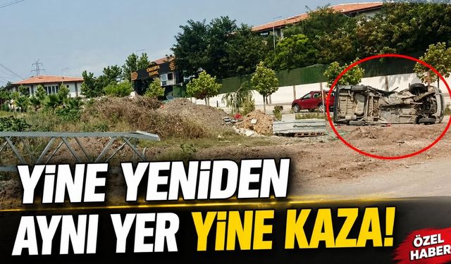 Osmaniye’de Feci Kaza! Araç Yan Yattı, Sürücü Sıkıştı!