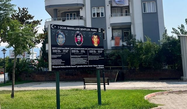 Osmaniye’deki Bu Parka Girenler Şehitlerin Hikâyesiyle Karşılaşıyor