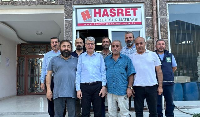 AK Parti Milletvekili Seydi Gülsoy’dan Hasret Gazetesi’ne Ziyaret