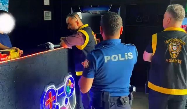 Antakya genelinde internet kafe ve oyun salonları denetlendi