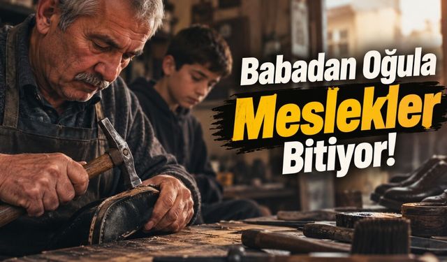 Osmaniye'de Zanaat Babadan Oğula Bile Geçmiyor!