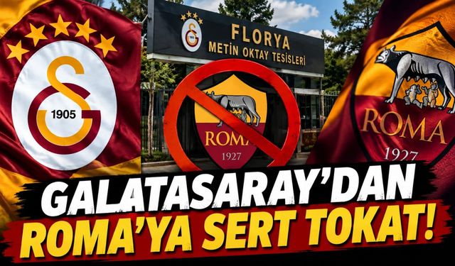 Galatasaray'dan Roma'ya Sert Tokat!