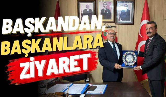 Yarbaşı Belediye Başkanı Aksoy'dan MHP Osmaniye Teşkilatına Ziyaret