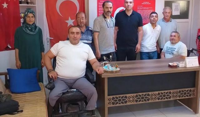 Onur Körce’den 7 Ocak Engelliler Spor Kulübü’ne ziyaret