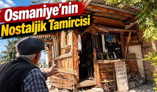 Osmaniye'de Kaybolmaya Yüz Tutan Zanaat Bu Ahşap Kulübede Yaşıyor