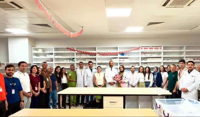Osmaniye Eğitim ve Araştırma Hastanesi Eczanesine Tebrik Ziyareti