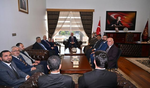 Osmaniye Müftülüğünden Vali Serdengeçti’ye Makam Ziyareti