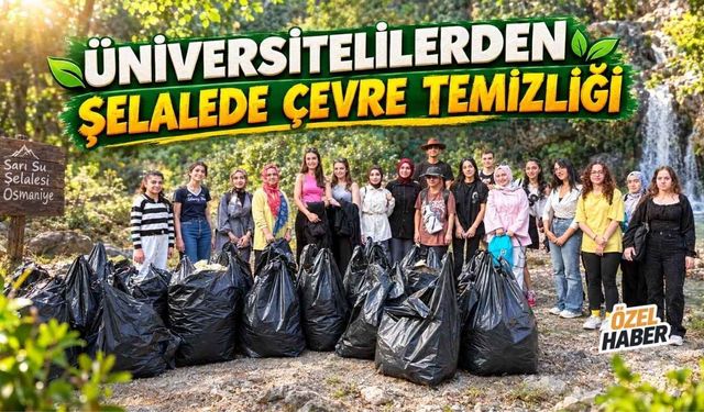 Osmaniye Kız Öğrenci Yurdu'ndan Sarı Şelale Gezisi