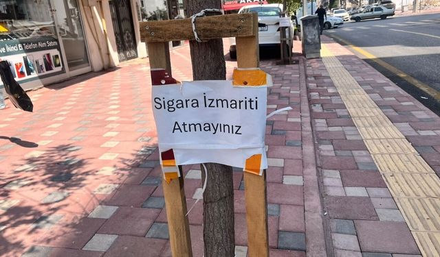 Osmaniye’de Uyarıyı Göre Göre Ağacın Dibini Küllük Yaptılar!