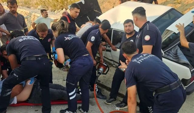 Antakya’da Tofaş Hurdaya Döndü