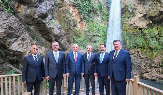 DOĞAKA Yönetim Kurulu Heyeti Karaçay Saklı Şelale’yi Ziyaret Etti