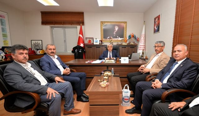 Eğitim-Bir-Sen Osmaniye Şubesi'nden İl Millî Eğitim Müdürü Albak’a Ziyaret