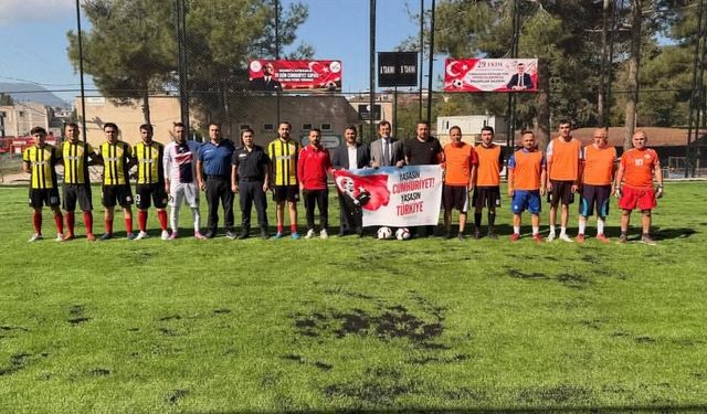 Hasanbeyli’de Cumhuriyet Kupası Futbol Turnuvası Heyecanı Başladı