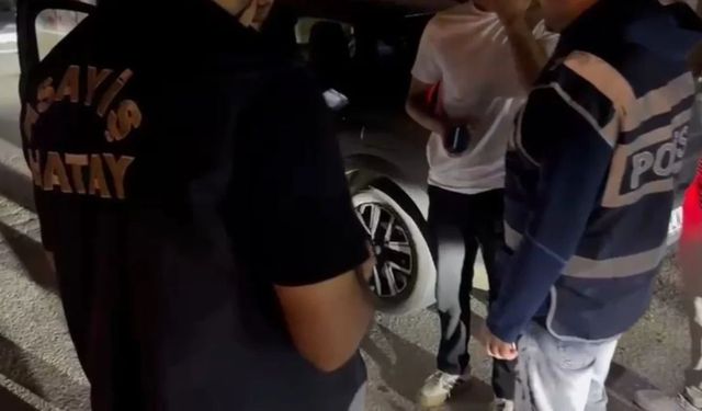 Hatay Antakya'daki Asayiş Uygulaması Gerçekleştirildi