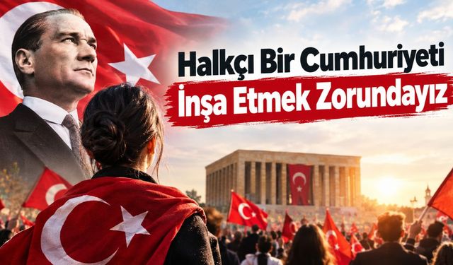 29 Ekim Kadınları Derneği’nden 103. Yıl Bildirisi: "Cumhuriyeti Halkçılıkla Taçlandıracağız!"