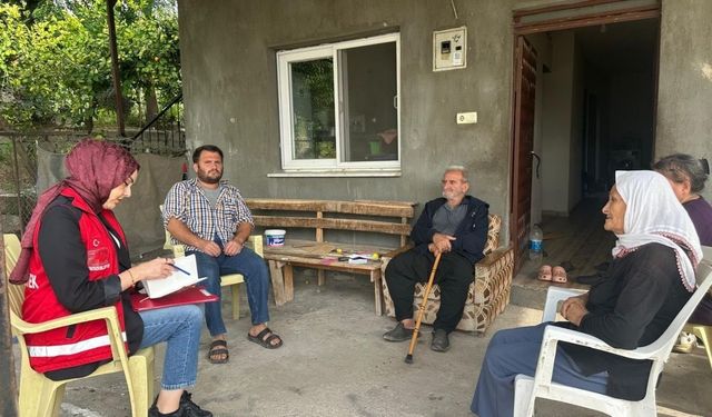Kadirli’de Engelli ve Yaşlı Vatandaşlara Hane Ziyareti