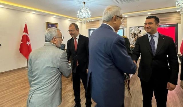 Kaymakam Erdinç DOLU, Cumhuriyet Bayramı Tebriklerini Kabul Etti