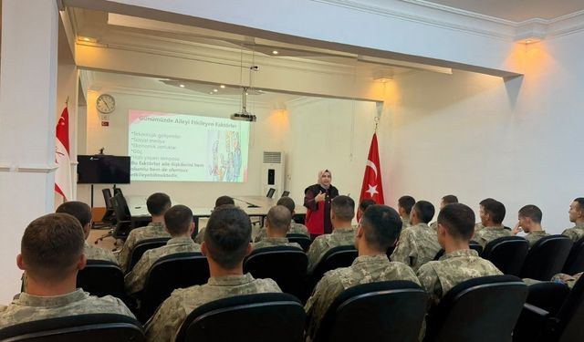 Osmaniye 12. Tugay Komutanlığında “Aile Hayatının Önemi” Semineri Düzenlendi