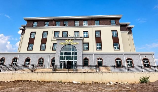 Osmaniye Düziçi Yeni Adalet Sarayı Hizmete Açıldı