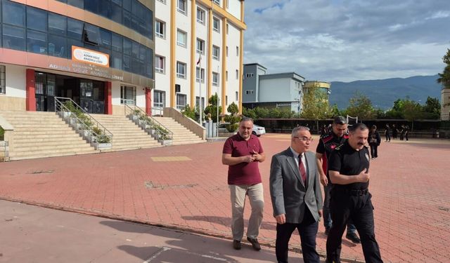 Osmaniye'de Okul Çevreleri Sıkı Takipte