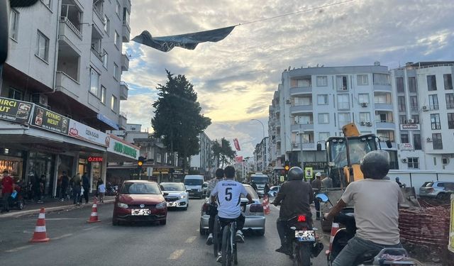 Osmaniye Alibeyli Mahallesi'nde Trafikte Tehlikeli Anlar