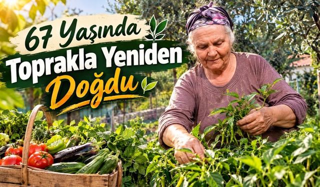 Toprakkale’de 67 Yaşındaki Döndü Teyze Doğal Yaşamıyla Örnek Oluyor