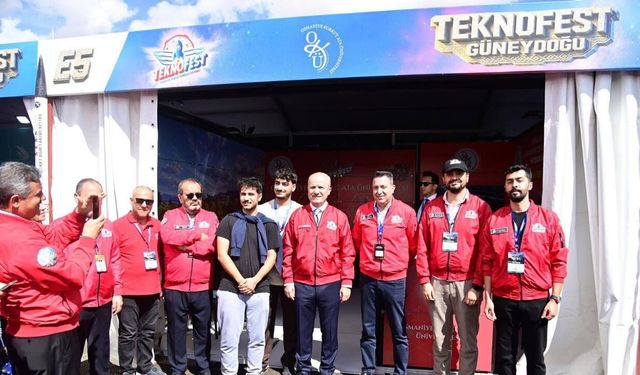 YÖK Başkanı Özvar’dan TEKNOFEST’te Osmaniye Standına Ziyaret