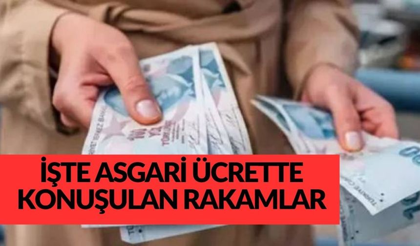 İşçinin Gözü  Asgari Ücrette İşte Konuşulan Rakamlar!