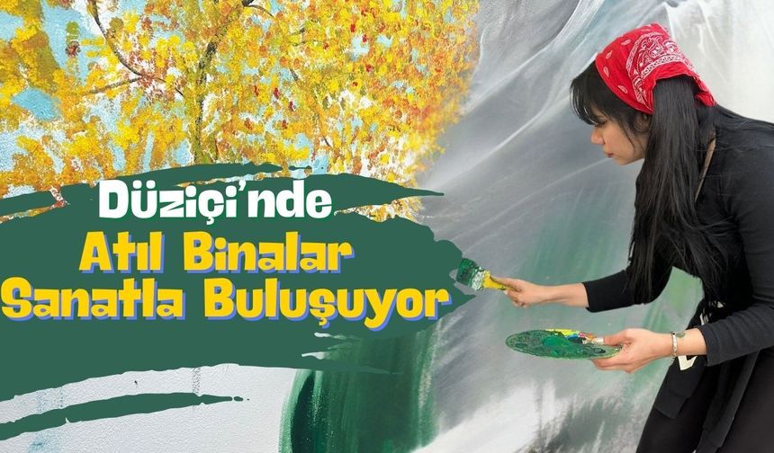 Düziçi’nde Atıl Binalar Sanatla Buluşuyor