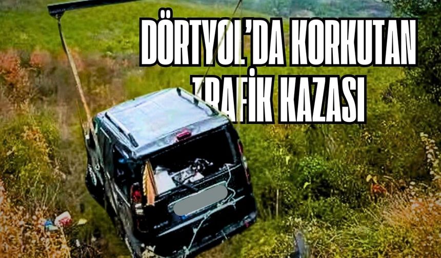 Dörtyol’da Korkutan Trafik Kazası: 2 Yaralı