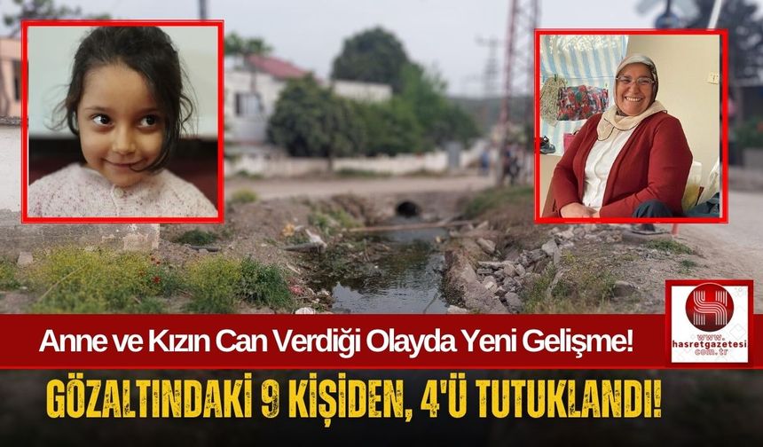 Anne-Kızın Ölümüne Neden Olan 4 Kişi Tutuklandı!