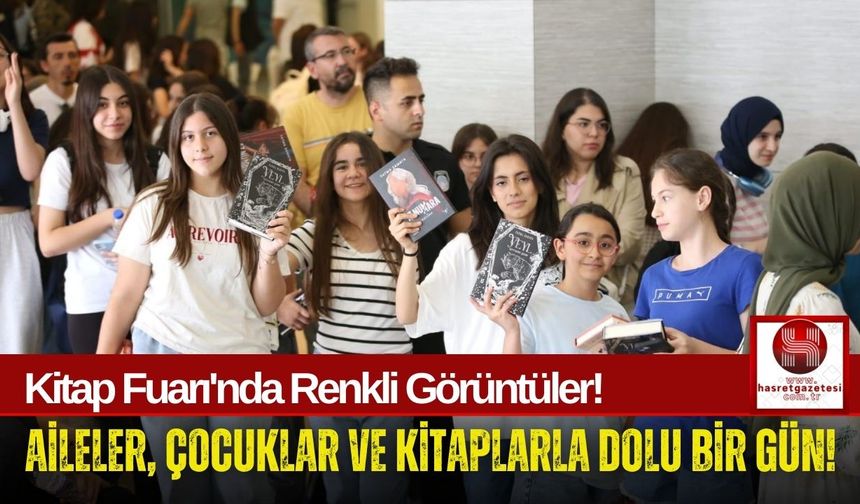 Çocuklar ve Yetişkinler Kepez Kitap Fuarı'nda Buluştu!