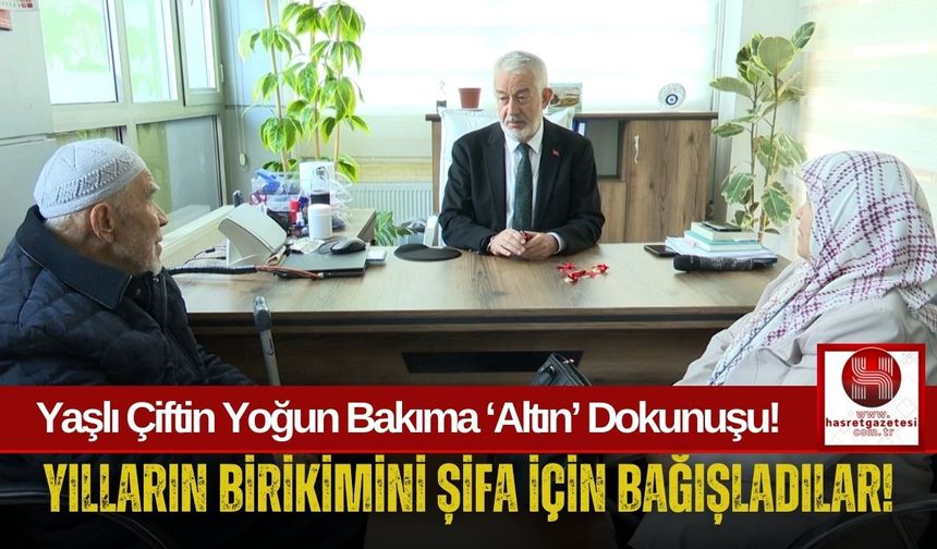Zor Günleri Unutmadılar, Altınlarını Bağışladılar!