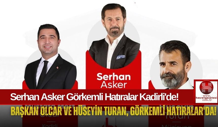 Serhan Asker Kadirli'den Canlı Yayında Başkan Olcar'la!