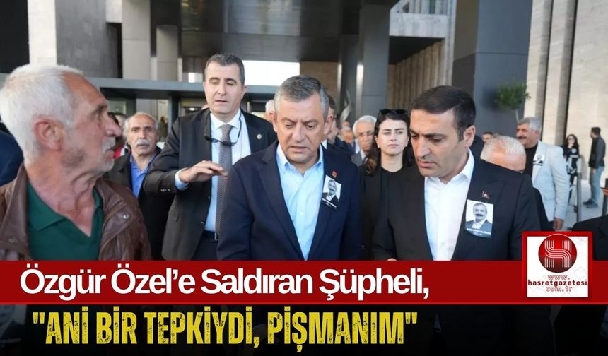 Özel’e Tokat Atan Kişi, "Vatan Sevgisiyle Yaptım"