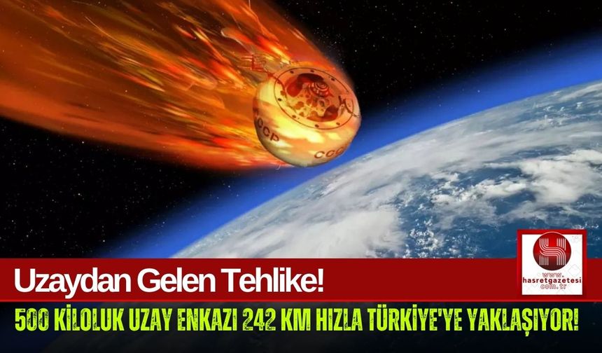 Türkiye Risk Altında! Kosmos 482'nin Parçaları Nereye Düşecek?