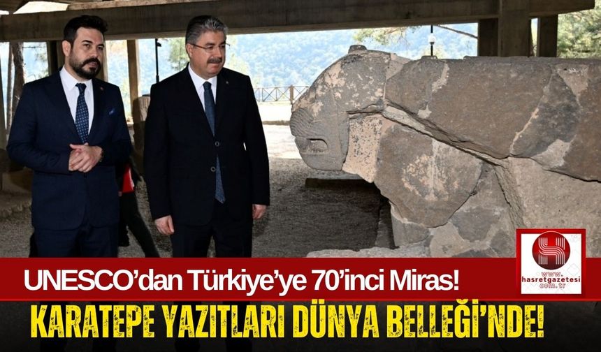 UNESCO Listesinde Bir Osmaniye Hazinesi! Karatepe-Aslantaş Yazıtları!
