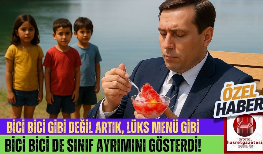 Bici Bici Sınıf Ayrımını Gösterdi!