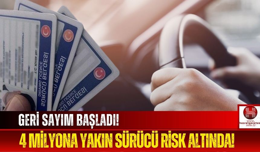 Ehliyetini Yeniletmeyenlere Yeni Ceza!