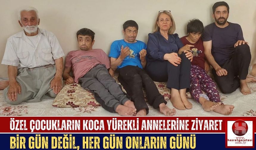 Engelliler Birliği’nden Yürek Isıtan Anneler Günü Ziyareti