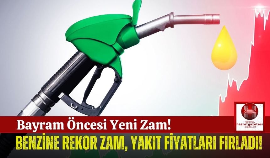 Benzine Zam Geldi, Motorin de Artış Kapıda!