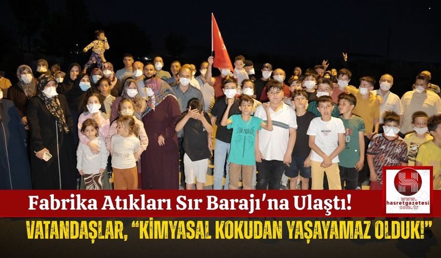 Dulkadiroğlu'nda Kimyasal Koku Dayanılmaz Hale Geldi!