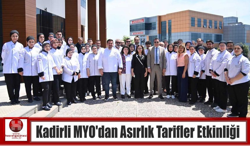 Kadirli MYO’dan Asırlık Tarifler Etkinliği