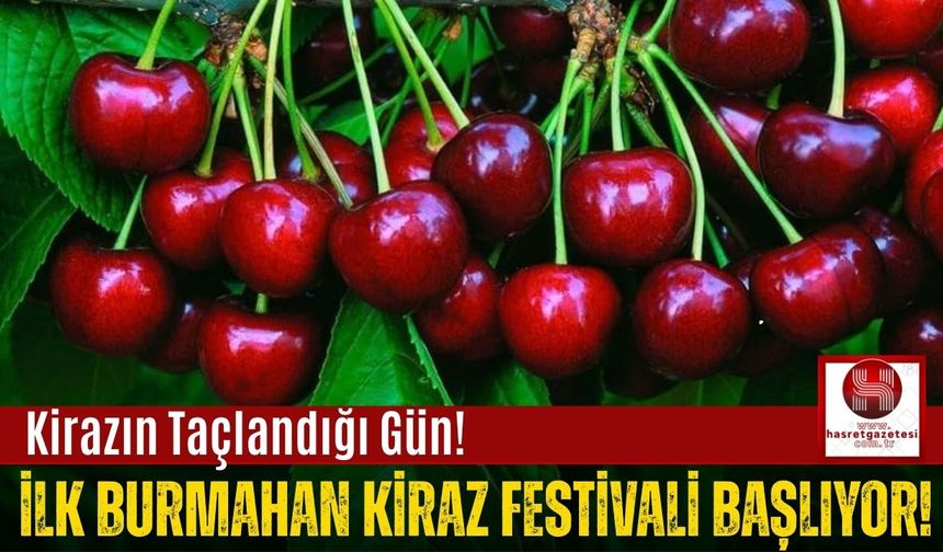 Bir İlk Yaşanıyor! Manavgat’ta Kiraz Festivali Heyecanı!