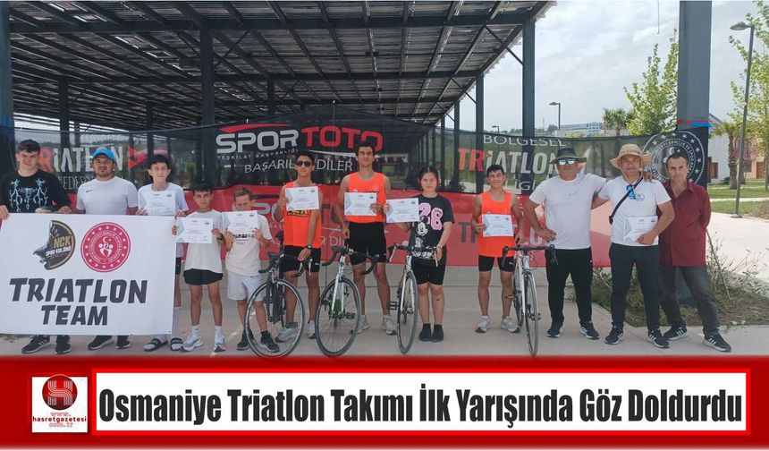 Osmaniye Triatlon Takımı İlk Yarışında Göz Doldurdu